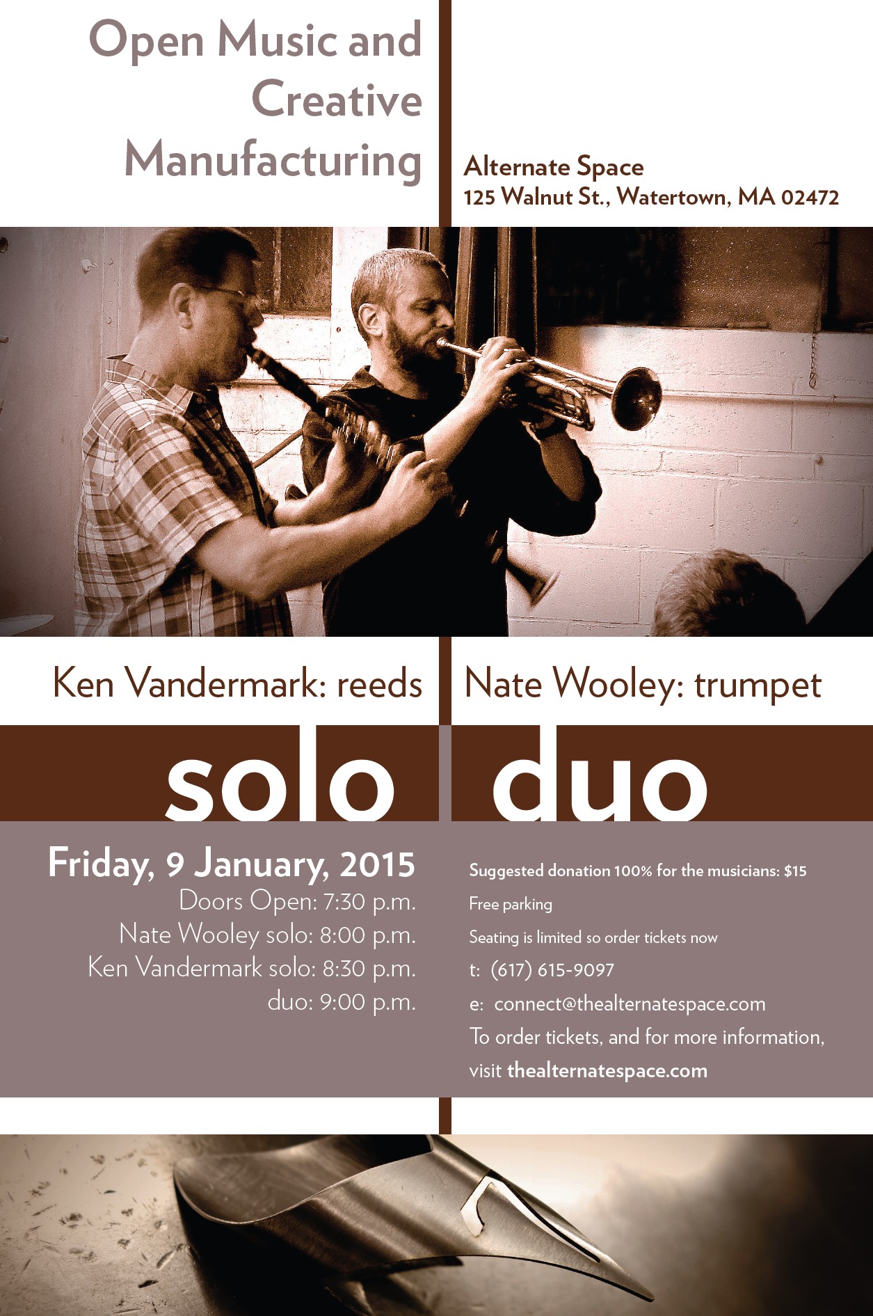 jazz poster for Solo Duo
