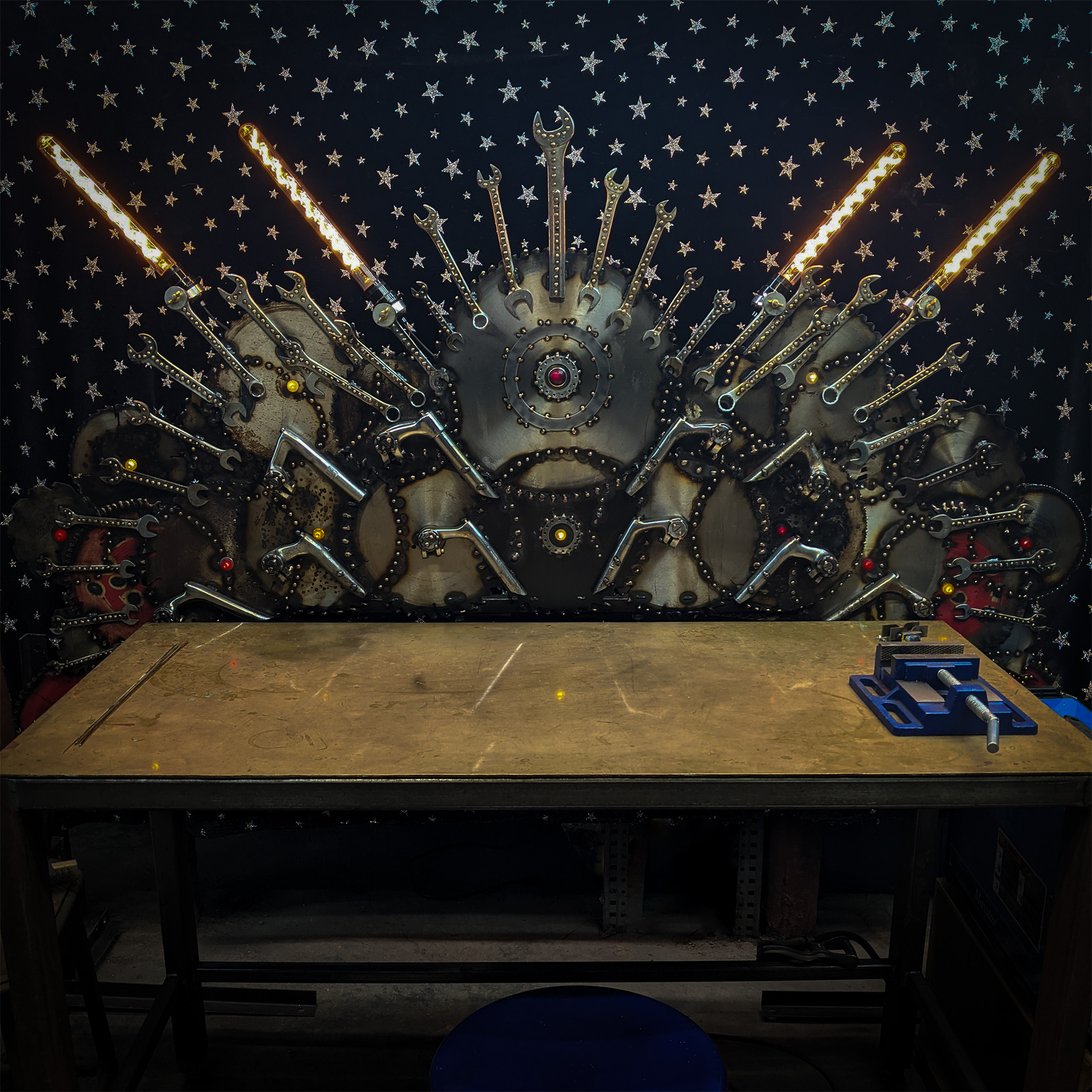 finished workbench