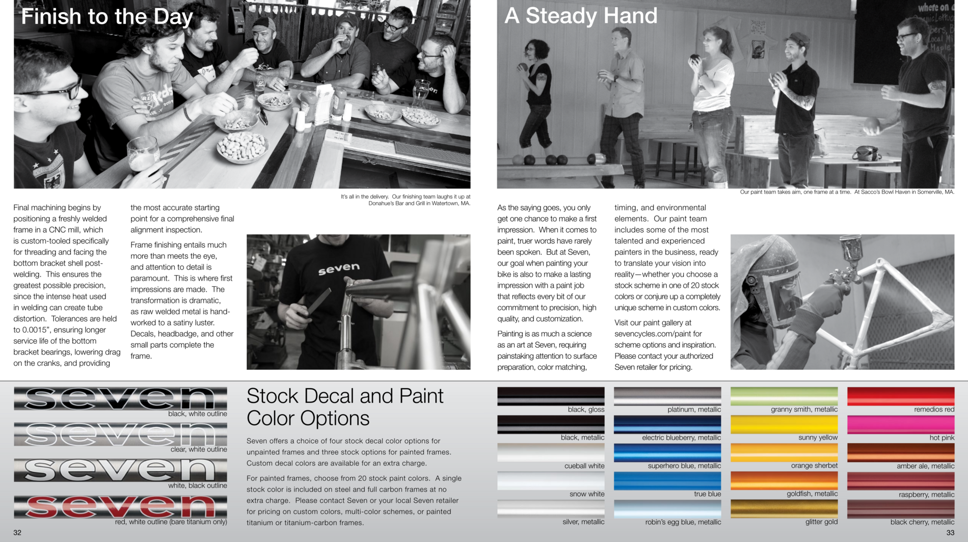 2012 Seven Cycles Brochure 17