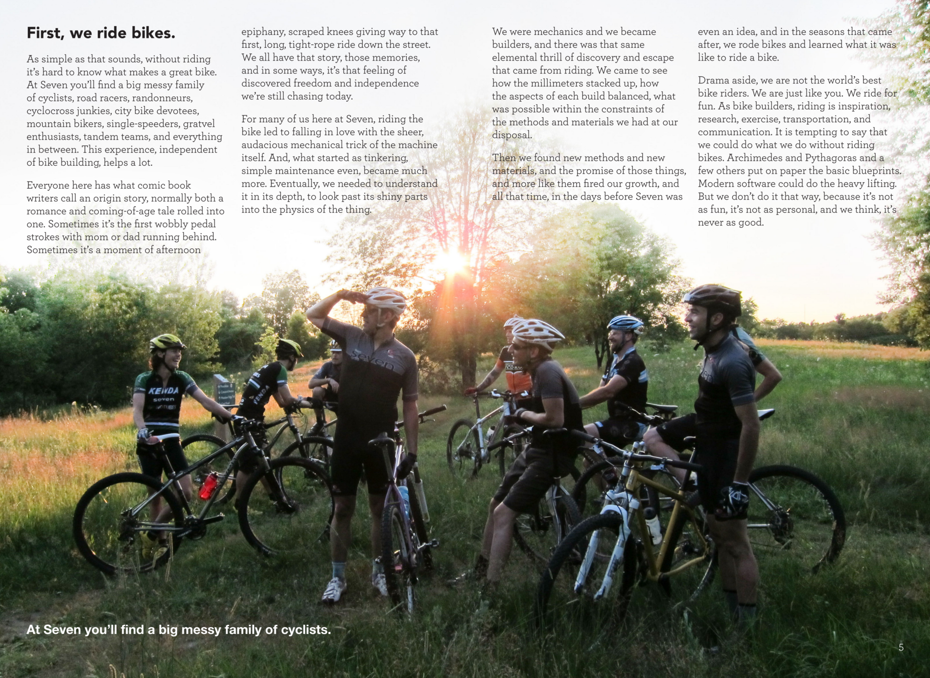 how to build a great bike spread