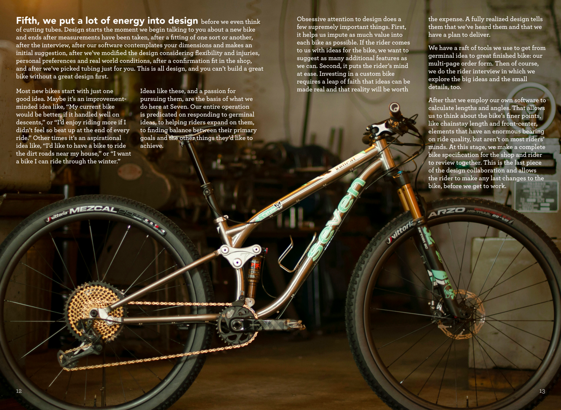 how to build a great bike spread