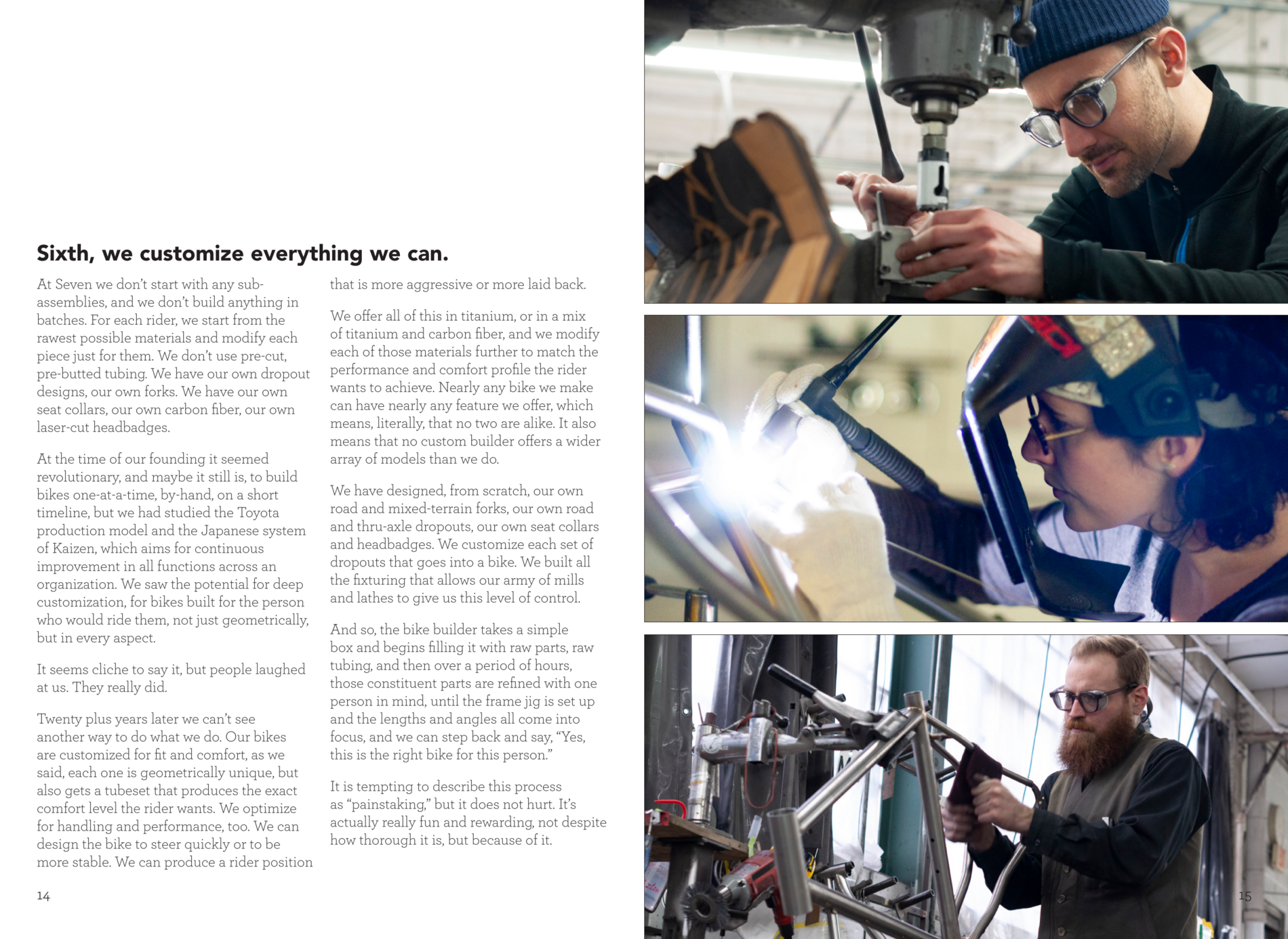 how to build a great bike spread