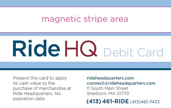 debit card back