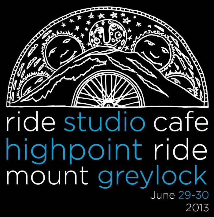 highpoint ride graphics for front of tee shirt