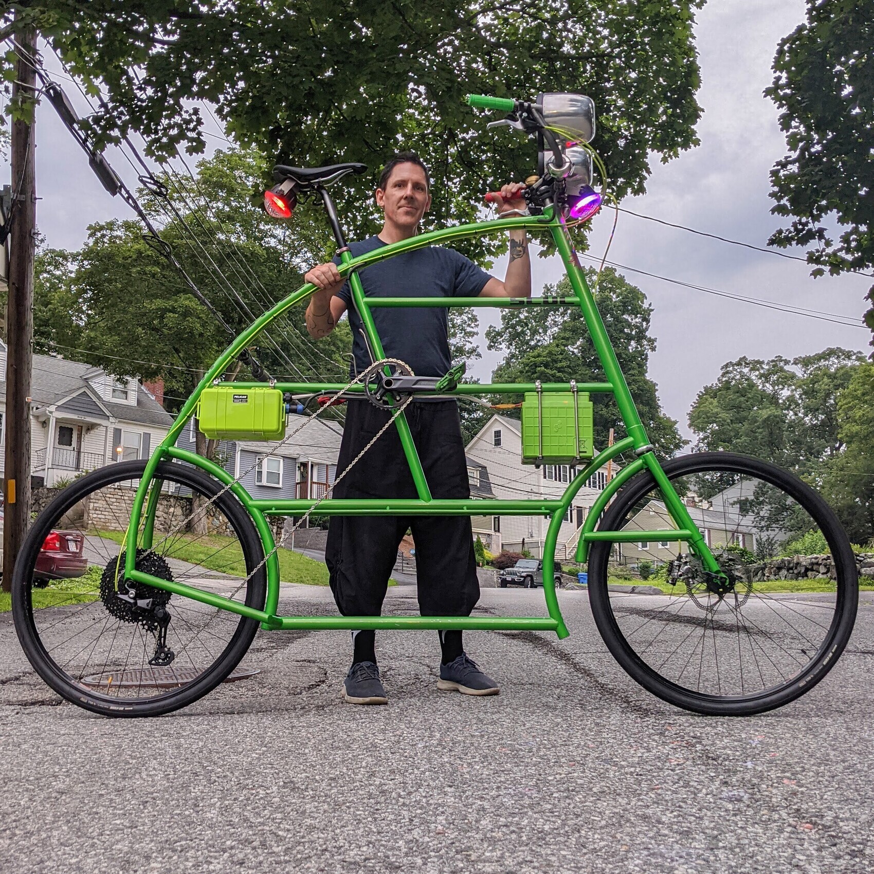 Tall Bike Completed