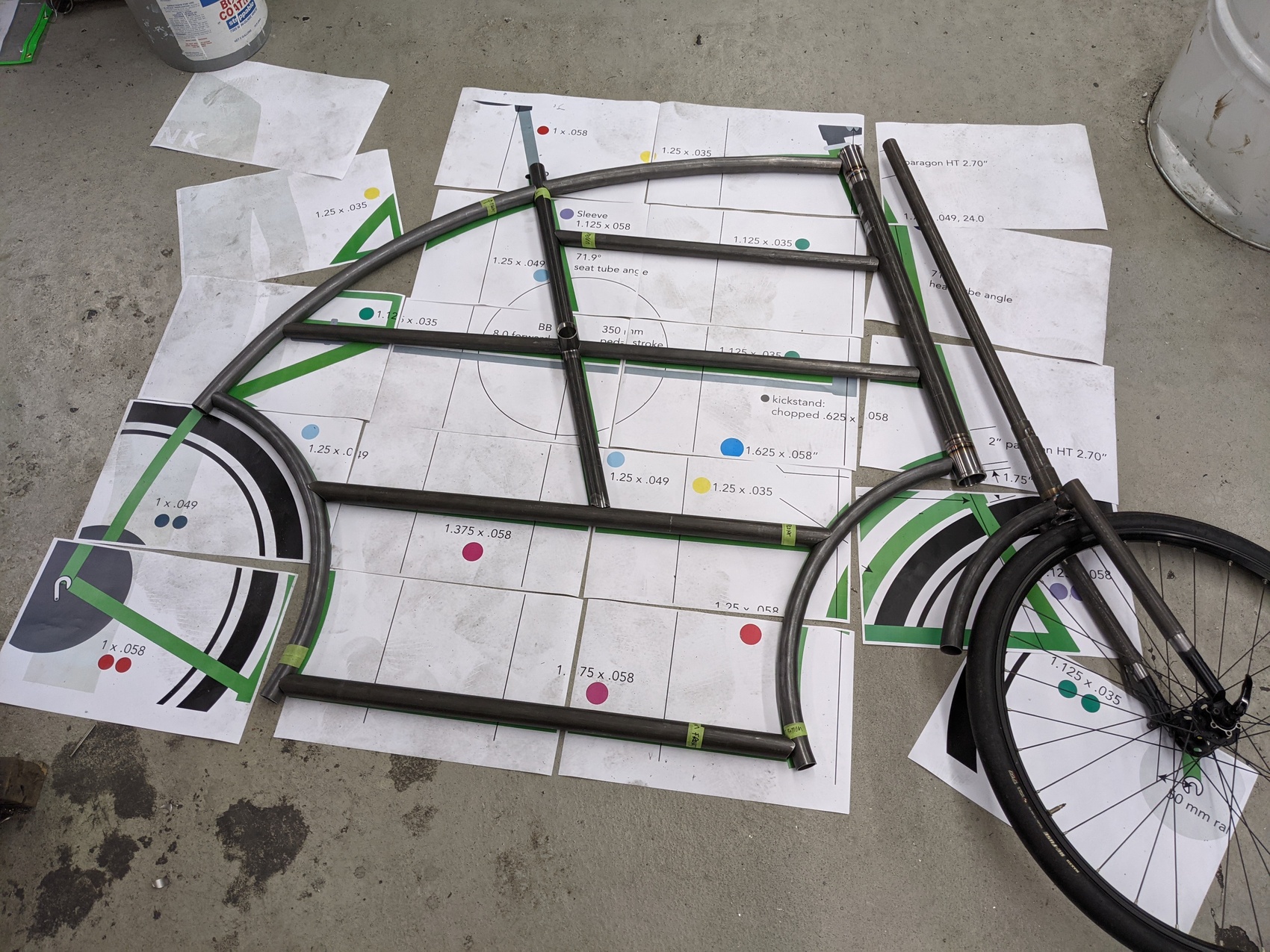 Tall Bike Completed